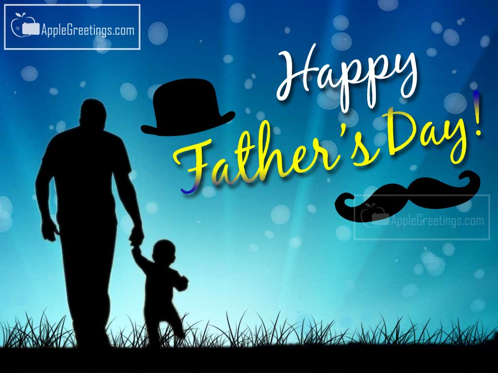 Father's Day Wishes Image With Happy Father's Day Texts