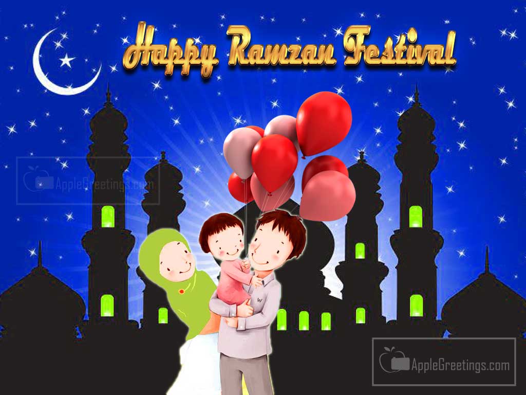 Download Free Ramzan (Happy Eid Ul-Fitr) Wishing Greetings Cards Pictures Images And Photos