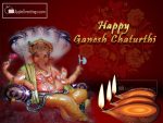 Happy Ganesh Chaturthi Greetings (J-299-1)