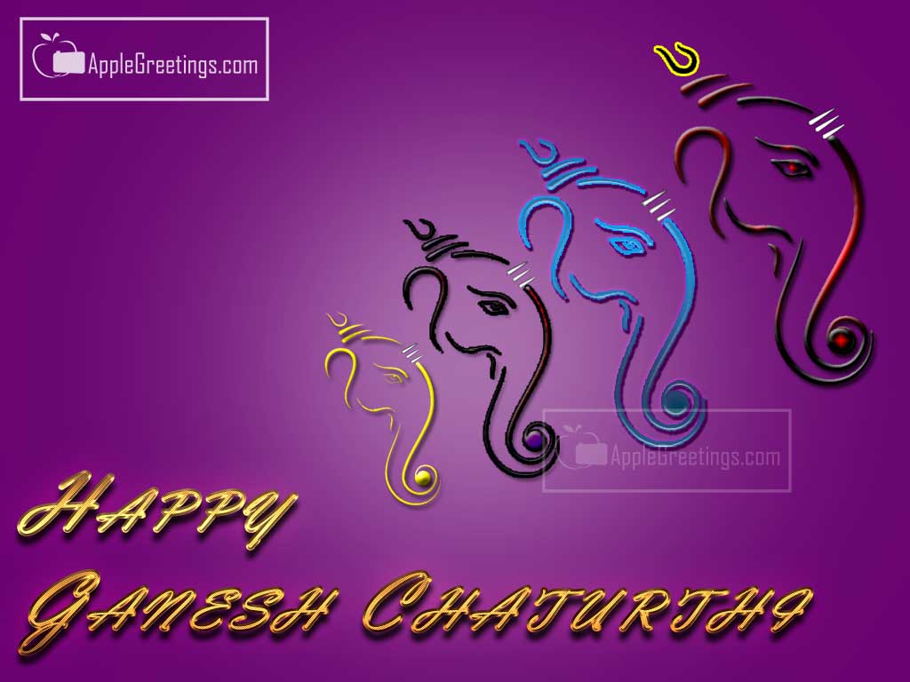 Ganesh Chaturthi 2021 Happy Festival Wishes Images Share In Facebook And Whatsapp (Image No : J-301-1)