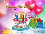 Birthday Cake Greetings Download (J-439-1)