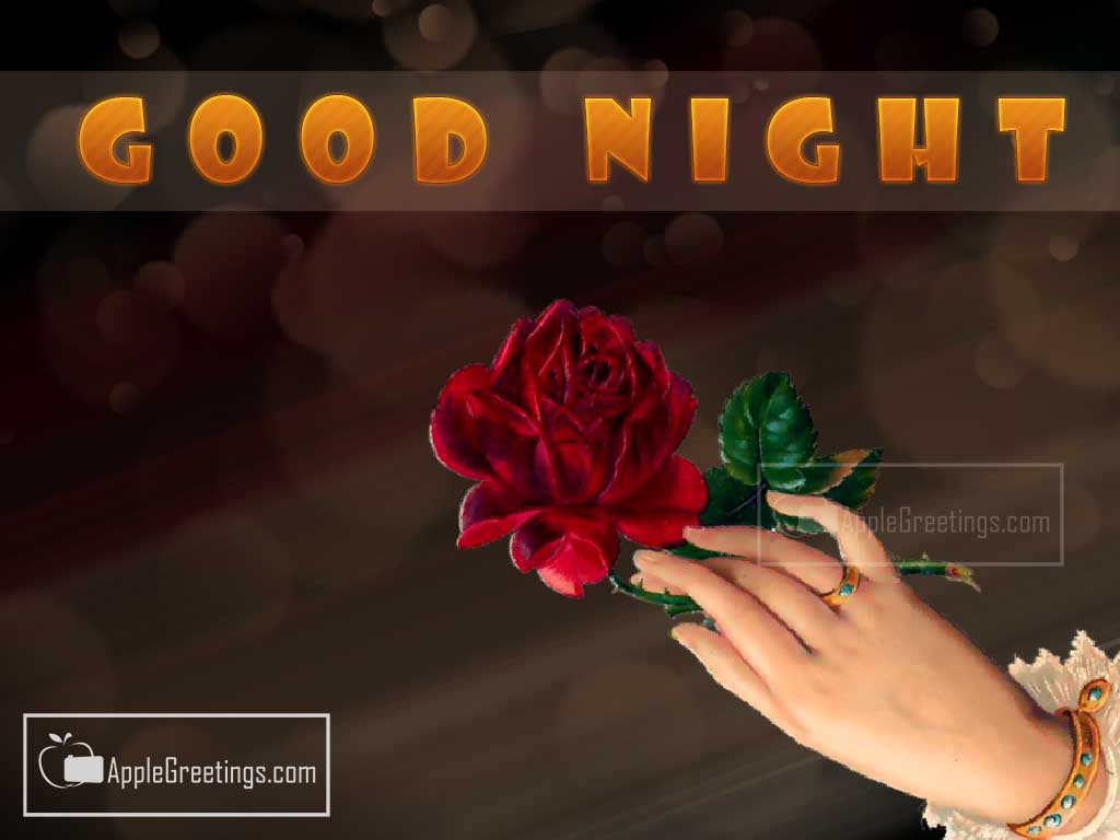 Pleasant Good Night Greetings And Wishes Images For Download (Image No : J-468-1)