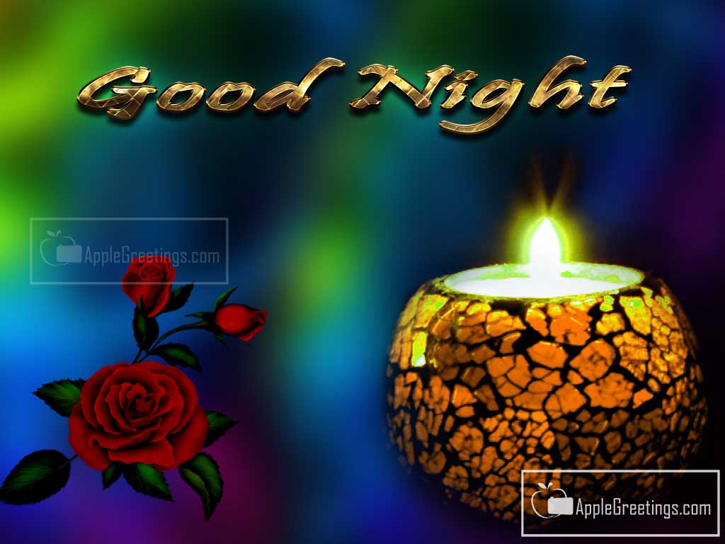 Good Night Photos Pictures With Good Night Wishing Text Images (Image No : J-497-1)