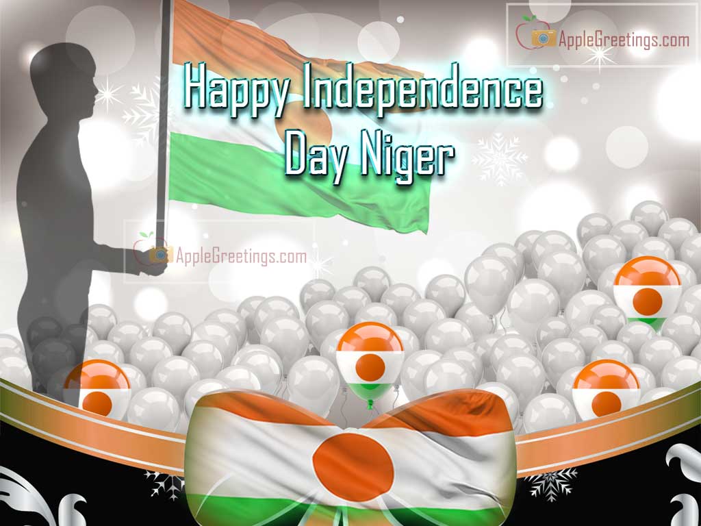Happy Wishes Greetings For Wish Nigerian Independence Day (Image No : M-436)