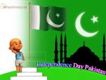 Beautiful Happy Independence Day Pakistan (M-463)