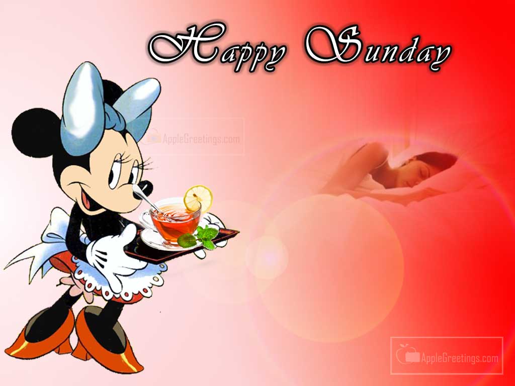 Mickey Mouse Happy Sunday Wishes Cartoon Pictures Images For Sunday Wishes Sharing