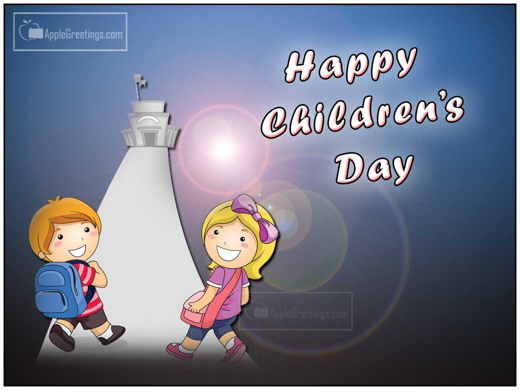 Latest Wishes Greetings On Children’s Day Happy Wishes Pictures Photos (Image No : T-603)	