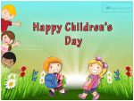 Cute Pictures About Children’s Day (T-606)