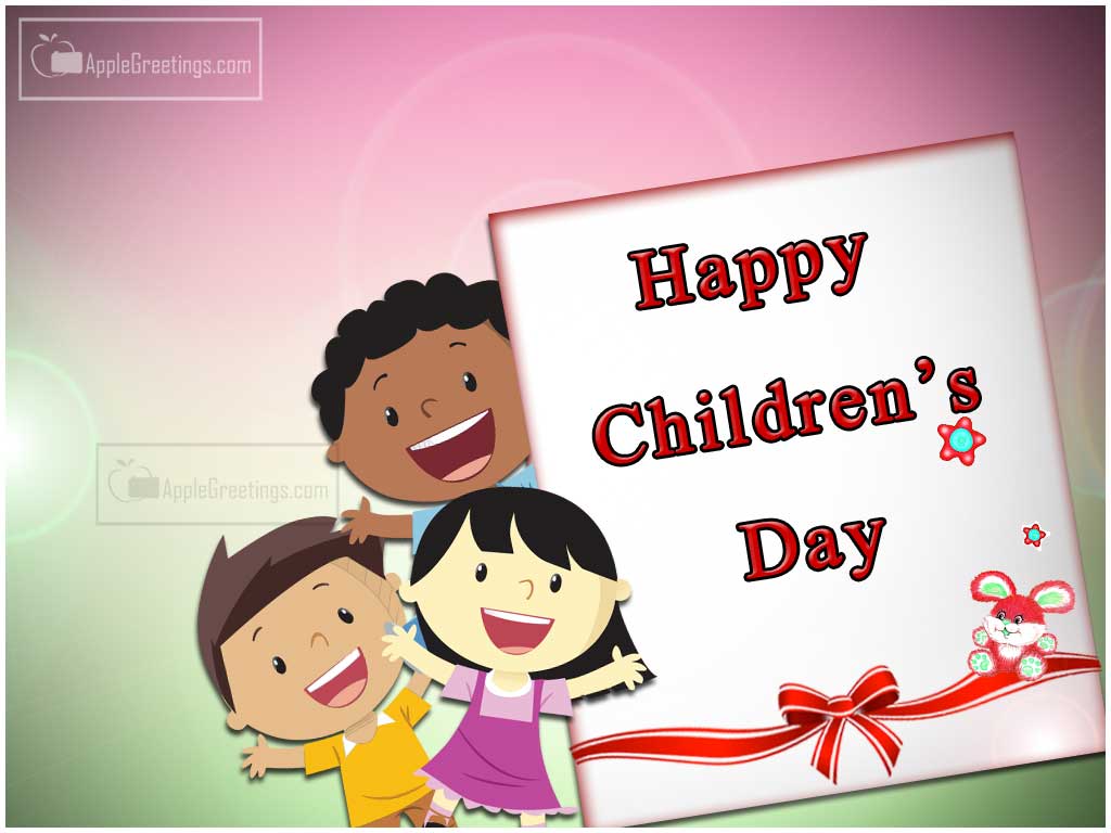 Best Of Children’s Day Wishing Images And Greetings To Share With All (Image No : T-618)