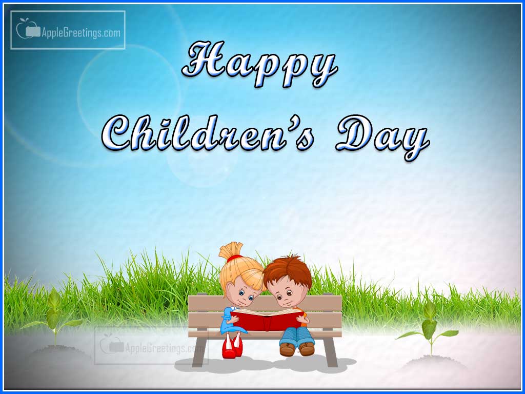 Amazing Wishes Images Of Happy Children’s Day For Share With Friends (Image No : T-623)