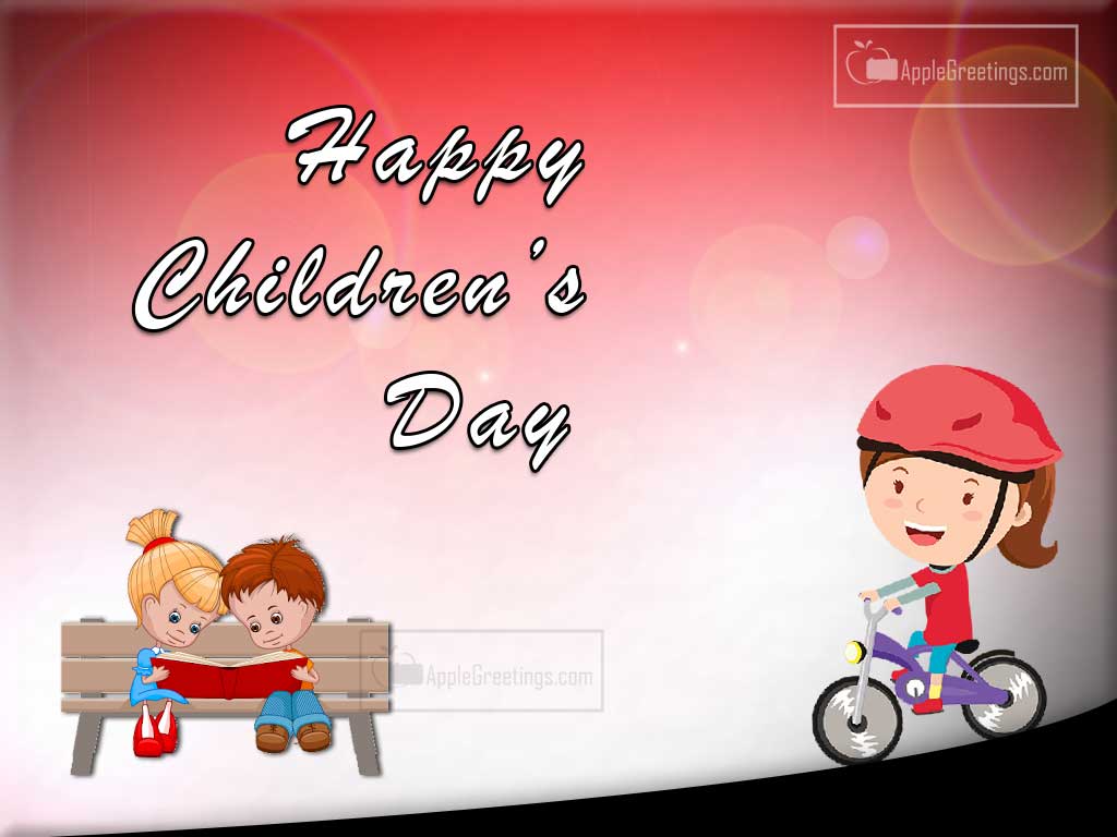 Most Beautiful Children’s Day Images And Happy Children’s Day Best Wishes For Children (Image No : T-627)