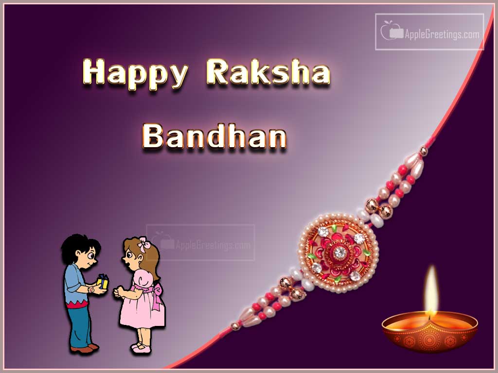 Happy Wishes Greetings For Raksha Bandhan Festival Celebration Wishes Sharing In Facebook (Image No : T-715)