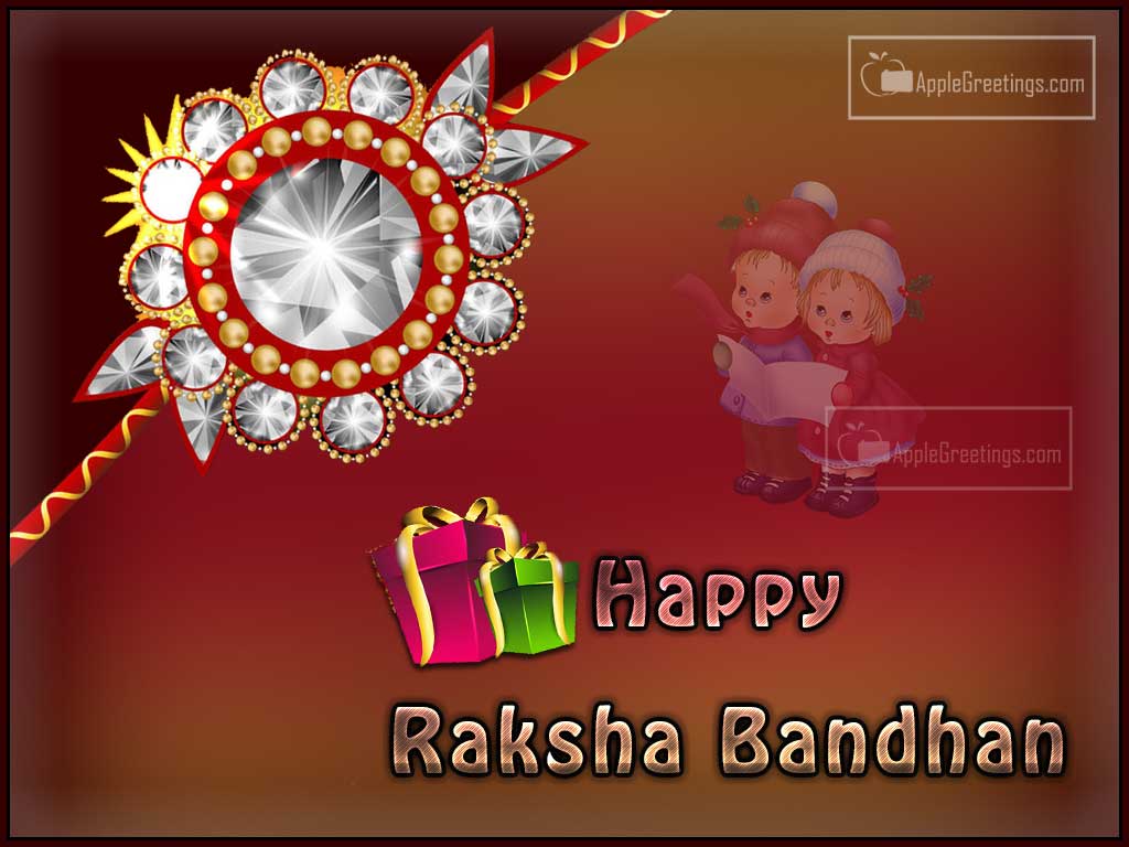 Happy Raksha Bandhan Images And Gifts Photos Pictures To Celebrate Raksha Bandhan Day (Image No : T-731)