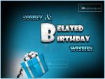 Sorry And Belated Happy Birthday Wishes